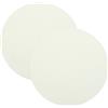 QUARKZMAN 2pz Paraluce Rotondo Diffusore 6.7 Coprilampada Bianco Caldo | In Tessuto, Antiriflesso, Per Lampada Da Scrivania, Luci A Soffitto Fari