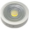 Livingcasa PLAFONIERA LED COB 25 WATT MONTAGGIO A SOFFITTO LUCE CALDA FREDDA NATURALE