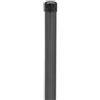 Alberts 617554 Palo di recinzione per Fix-Clip pro, per il fissaggio con bussole da terra drive-in, zinco-fosfato, plastificato antracite-metallico, lunghezza 965 mm, morsetto-Ø 34 mm