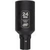 Ingersoll-Rand DXS2 Bussola a percussione metrica profonda, 24 mm, acciaio al cromo-molibdeno