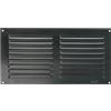 Amig - Griglia Rettangolare in Alluminio | Griglie di Ventilazione per Uscita d'Aria | Ideale per Soffitto di Cucina e Bagno | Dimensioni 150 x 300 mm | Colore Nero