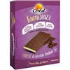 NUTRITION & SANTE' ITALIA SpA Céréal Buoni Senza Barretta al Cioccolato Fondente, 120 g