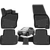 W-Parts 4 TAPPETI - TAPPETINI IN GOMMA A VASCA 3D TPE PER SUZUKI VITARA dal 2015 al 2020