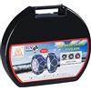 Lescars Catene da neve KNS130 XXL da 9 mm per pneumatici 225/55 R19, con box da trasporto