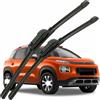 Generic ZZLFFO Tergicristalli anteriori per Citroen C3 Aircross 2017-2023