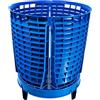 MAGIC BUCKET Scrub Wall 360 Grad (4-pezzi) in Blu con Dirt Lock Blu Made by The Detail Guardz - Accessorio per il lavaggio dell'auto