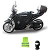 CLICK & GO COMPATIBILE CON YAMAHA XENTER 150 per anno 2013 COPRIGAMBE R090-X TERMOSCUDO TUCANO URBANO COPERTA TERMICA IMPERMEABILE INTERNO IN ECO PELLICCIA SPECIFICO PER SCOOTER