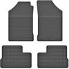 edecor Set di tappetini in gomma per auto per Nissan Micra K11, anno di costruzione 1992 - 2003 C-9