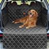 KYG Telo Auto per Cani con Protezione Laterale e Paraurti, Protezione Bagagliaio Auto per Cani, Impermeabile, Antiscivolo e Resistente ai Graffi per Bagagliaio di Auto SUV Lavabile Durevole Tutto Nero