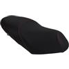 Moto Discovery Coprisella compatibile con Piaggio Liberty 125/150 2011-2014 nero con cuciture rosse