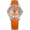 FTEOXLC Baltny 36 millimetri Pie-Pan Dial Constellation Omaggio Orologio S4106 Luxury Golden Dress Watch 9015 Automazione Orologi Meccanici per Uomo