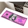 Generic Tappeto da bagno con banconota da un dollaro, antiscivolo, tappetino per | il bagno, tappeto decorativo per la casa, morbido tappeto da 100 dollari, per cucina, ingresso, soggiorno