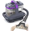X-cotec Lavatappeti 450W 13kPa, Portatile Leggero 2,6kg, Lava Tappezzeria e Aspira per Divano, Tappeti e Auto, con 3 Spazzole e Sistema a Doppio Serbatoio Autopulente