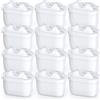 Yoneenair Confezione da 12 cartucce filtranti di ricambio compatibili con caraffa Brita Maxtra+, Style e Mavea Elemaris XL, Brita Maxtra Plus, serbatoio dell'acqua Aluna
