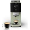 Tefal Krups Coffee Crush SA401LE0 - Macchina da caffè (1370 W, 1,8 L, 15 bar, 3 impostazioni di macinatura, verde/nero)