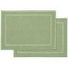 Giovanni Dolcinotti MADE IN ITALY Giovanni Dolcinotti Set 2 Tappeti Bagno Premium 50x80 cm 100% Cotone - Bamboo - Morbidi, Assorbenti e Lavabili - con Bordo Perimetrale - per Doccia, Vasca e Lavabo