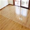 Generic Tappeto protettivo trasparente per pavimenti in legno duro, in plastica trasparente, antiscivolo, impermeabile e tagliabile (60/80/100/120/140/160 cm, larghezza 100 cm, lunghezza 600 cm)