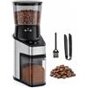 GIANTEX Macina Caffè Elettrico con Cono per Casa e Ufficio, 1-8 Tazze | 150 W Macinacaffè con Dispaly e Timer, 60 Livelli di Macinatura, Funzionamento Sicuro e Silenzioso, per Espresso, Mocca