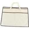 FytStycale 2x Borsa Porta Cuscini Organizer Piumoni Sacco Contenitore Multiuso Cerniera Finestra Visibile Materiale Durevole Adatta per Armadio Stanza Letto