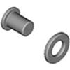 SHIMANO Fc-U8000 Vite della piastra Silver/Black One Size