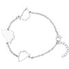 d'origine Bosnia Mappa Bracciale Unisex Donna Uomo Bosniaco Bracciale Bosniaco Bandiere Bosnia Gioielli