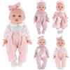 XIVEENS Abbigliamento per bambole da 22 a 30 cm New Born Baby Bambole, Abbigliamento 4 (Nessuna bambola)
