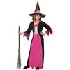 W WIDMANN MILANO Party Fashion - Costume da strega per bambini | Con abito lungo fino a terra e cappello da strega, costume da maga per Halloween, Carnevale e feste a tema