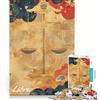 JIANGENNF Puzzle da 1000 pezzi per adolescenti con segno zodiacale Bilancia gioco per famiglie decorazione da parete per rafforzare l'amore tra le coppie 38x26cm