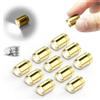 SUZEYAR 10 luci a LED in miniatura, piccole luci per artigianato a mano/fai da te, luci in miniatura alimentate a batteria, luci per casa delle bambole, mini luci per mattoncini giocattolo, confezione