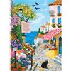 HUADADA Puzzle da 500 pezzi con strada sulla spiaggia (senza pannello posteriore)