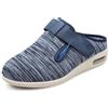 AeloSiym Scarpe per Diabetici Regolabili Scarpe Ortopediche A Pianta Larga Pantofole Scarpe da Ginnastica Facili da Indossare Traspiranti E Antiscivolo con Memory Foam