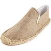 Kentti Uomo Casual Canvas Slip on Espadrillas Piatte