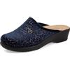 Fly Flot Ciabatta Donna In Morbida Microfibra, Sottopiede Imbottito Anti-shock In Pelle, Suola In Poliuretano Piumatec 4,5cm CiabatteDonna