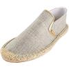 Kentti Uomo Casual Canvas Slip on Espadrillas Piatte