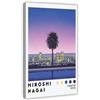 Generic Hiroshi, poster di Nagai, arte giapponese (24), poster su tela, decorazione per camera da letto, ufficio, stanza, regalo, 40,6 cm di lunghezza x 61 cm di larghezza
