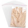 QWORK® 100 Buste Trasparenti 26x40 cm - Sacchetti Adesivi per Vestiti | Materiale OPP, ideale per organizzazione armadio, valigia e confezionamento professionale.