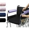 SPRING SEAON Accessori per sedia a rotelle, imbottitura per braccioli in | Morbida imbottitura in memory foam, fondo antiscivolo, rivestimento lavabile, per sedia a rotelle, sedia da ufficio e da