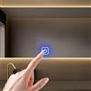 Tidevib Interruttore a sensore touch 12V 5A 60W LED Specchio Controllo One Pulsante Superfici Vetro Acrilico per Bagno Trucco Armadio Specchio