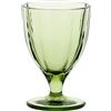 ROSE & TULIPANI MILANO Thun Rose & Tulipani - Calice da vino linea Amami, vetro resistente per uso quotidiano, colore Verde, confezione da un pezzo