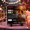 D&Vlab Stampa su Pietra Ardesia Quadrato Granito personalizzata NETFLX con Nomi, Dedica e Foto Idea Regalo Anniversario per Lei e Lui San Valentino Coppia di Fidanzati Amore Love