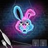 panthem Targa al neon a LED per gioco | Lampada da parete decorativa USB per gaming, cartello luminoso, decorazione per camera da letto, sala giochi, bar