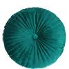 YILANLAN Cuscino zucca semplice Cuscino pavimento rotondo peluche Cuscino tatami addensato Cuscino sedia ufficio Decorazione della stanza (35cm*8cm, Green)