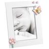 Mascagni casa linea Kids Cornice Portafoto Spring in resina bianca con decori colorati 13 x 18 cm - 2IQA2085