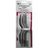 Yline Set di 4 ferri per lavorare a maglia con treccia, spessore 3,0-5,0-7,0-10,0 mm/lunghezza 13 cm, aghi per lavorare a maglia, ferri da maglia