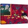 canvashop Quadro Matisse La Stanza Rossa Stampa Su Tela Canvas 100X70 | Riproduzione Quadri Famosi Moderni, Soggiorno Camera Da Letto, Arte Arredo Casa