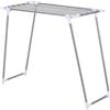NUXIO Stendibiancheria per vasca da bagno, stretto, 40 cm, in acciaio inox
