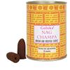 Goloka Nag Champa - Coni di incenso a riflusso in scatola di latta