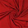 Textrend, tessuto jersey a metraggio, 100% cotone, morbido, tessuti per cucito, tinta unita, patchwork, stoffa 1x1,75m, 140g/m2, craftina, metro (Rosso)