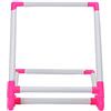 MagiDeal Supporto per Telaio da Ricamo con Cornice da Ricamo Rettangolare in Plastica Supporto per Telaio Facile da Usare Forniture per Punto Croce - 30x25x20c