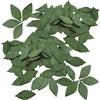 Woohome 150 Pz Foglie Seta Verde per Mestiere Fai Da Te, Decorazione Feste Matrimoni Giardini